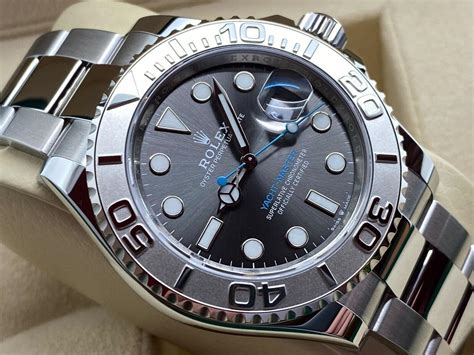 rolex yacht master grey rhodium|Rolex Yacht-Master 40 126622.